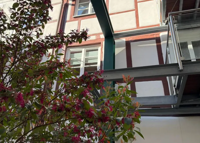Ferienwohnung Heppenheim Mit Hund- Wohnung "Odenwald" Mit 2 Schlafzimmern- Das Schiefe Haus