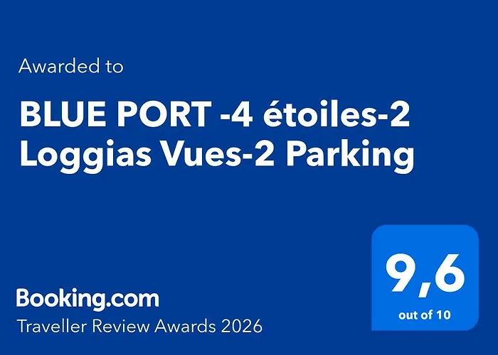Blue Port -4 Etoiles-2 Loggias Vues-2 Parking