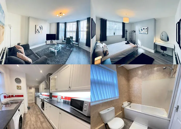Marine Apartment Whitley Bay Seaside Location Free Onsite Parking