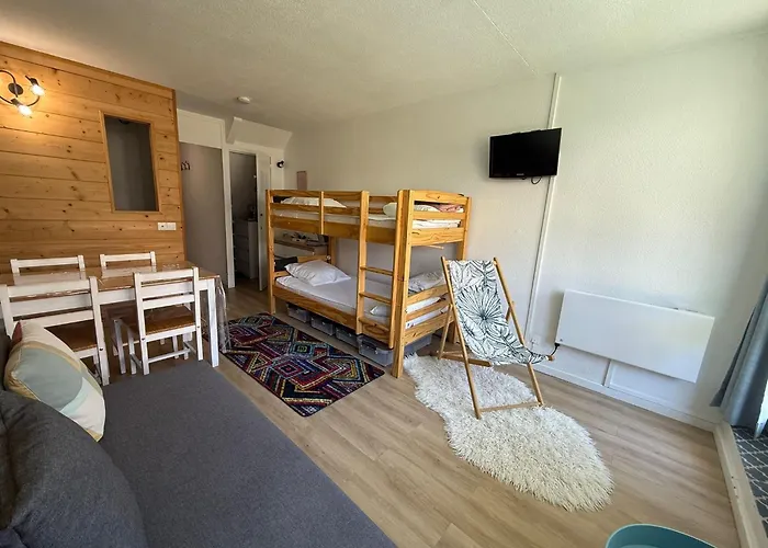Studio Mongie Aux Pieds Des Pistes Avec Balcon