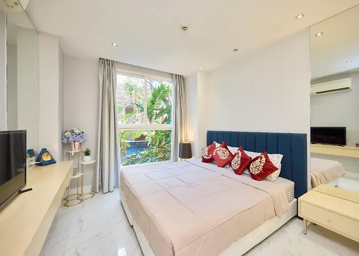 Pattaya Jomtien Apartments L Guest Friendly L Waterpark Gym Sauna Jacuzzi