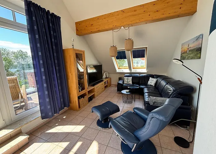 Sunset Loft Rerik Meerblick Maisonettewohnung Mit Grossem Balkon