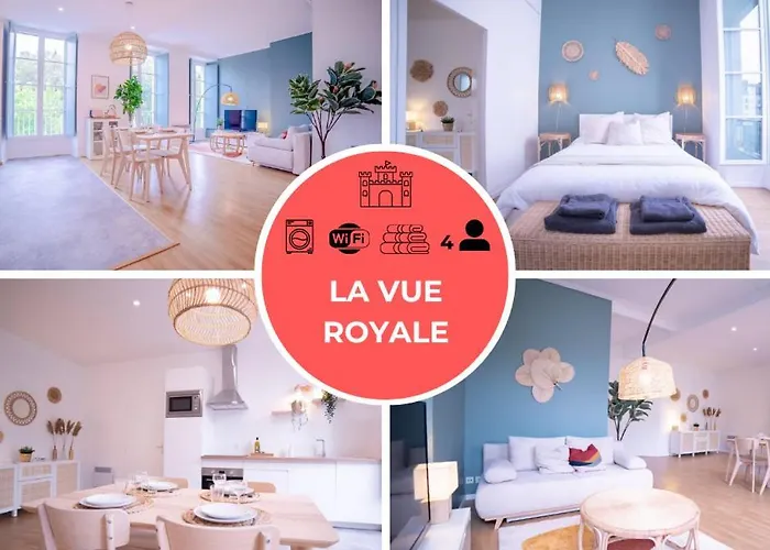 La Vue Royale - Face Chateau - Centre-Ville - 4 Personnes