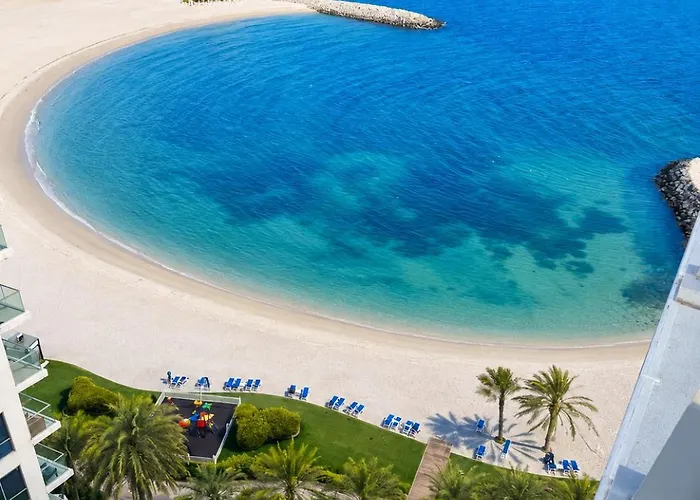 Marjan Island 1Br Beach Access & Cozy View - Private Exclusive