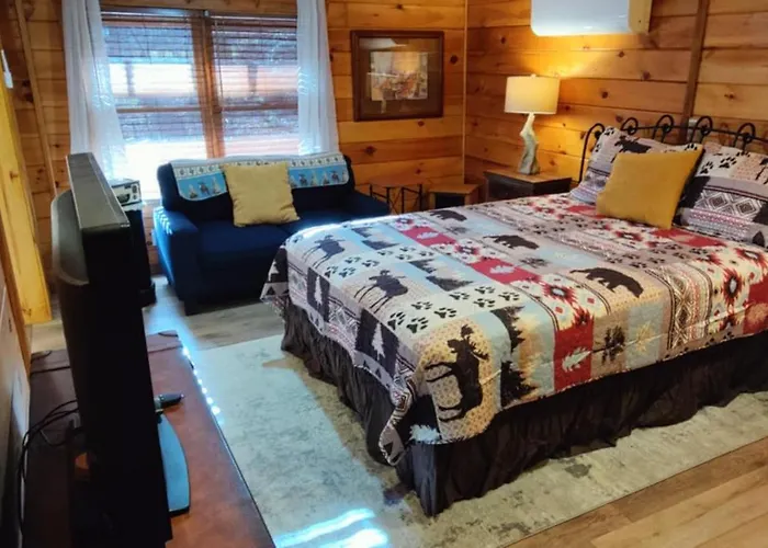 Apartment With A Peaceful Cabin Feel And Coosawattee River Resort Amenities