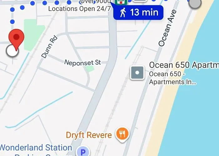 Walking Distance To Wonderland Train Station