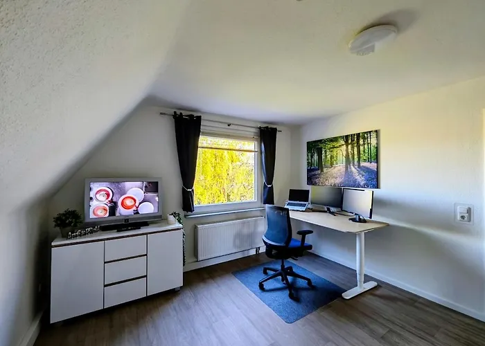 3 Zimmer-Wohlfuehl-Oase Mit Balkon-Lounge & Office