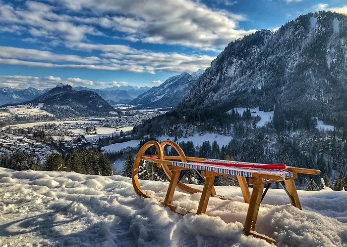 Fewo Armonie Im Allgaeu - Tischfussball & Dart, Grosser Suedbalkon, Gratis Erlebnisse Mit Koenigscard