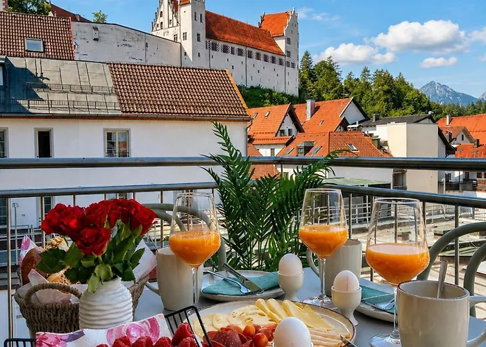 Schwanstein Apartments Fuessen Zentrum