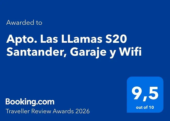 Apto. Las LLamas S20 Santander, Garaje y Wifi
