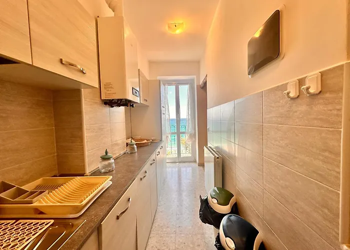 Casa Panorama - Spazioso Trilocale Con Balcone Vista Mare