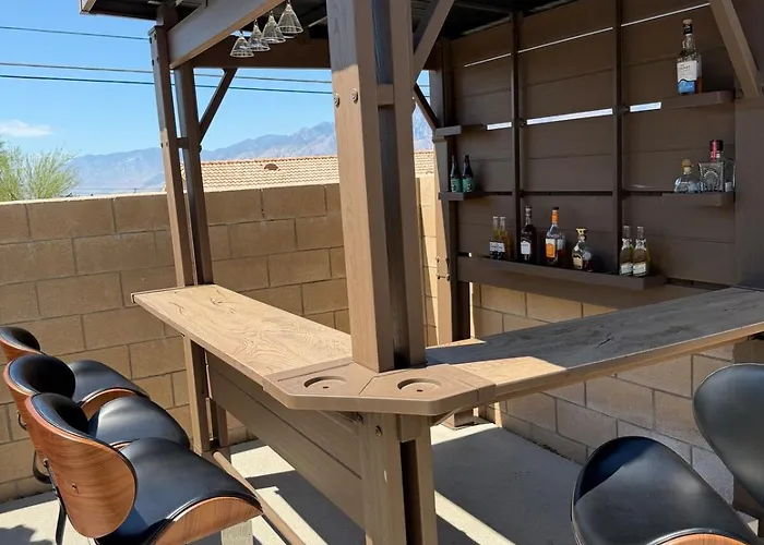 The Desert Pearl Saltwater Pool Jacuzzi