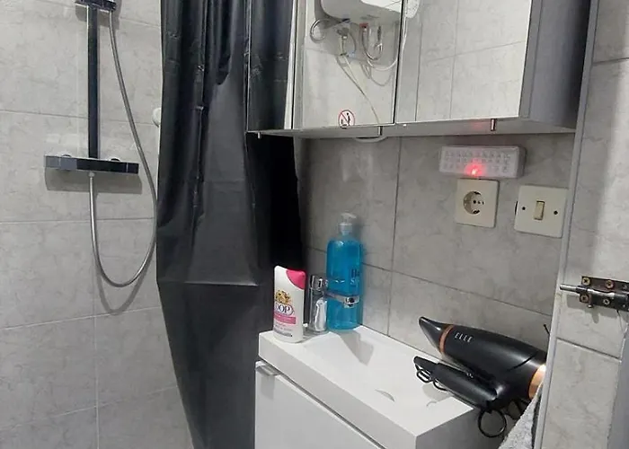 Cozy Studio Apartment With 2 Beds And Kitchen