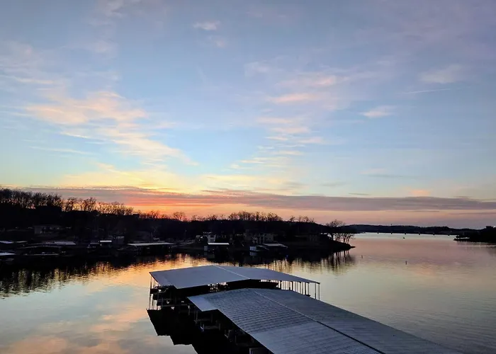 Sunset Lakefront Retreat With Luxe Upgrades