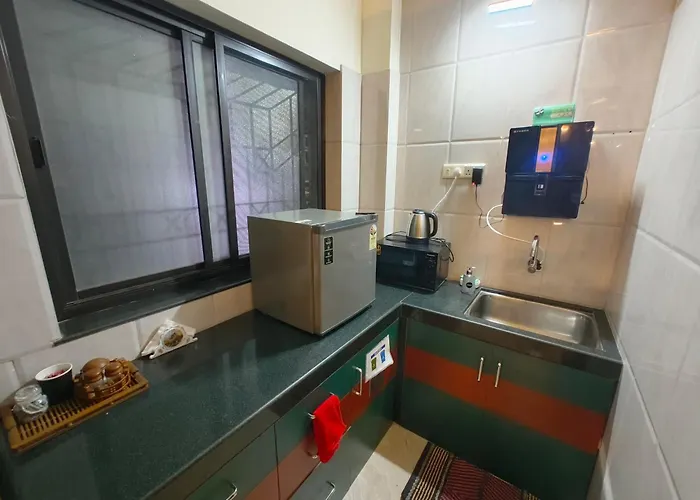 Studio Apartment Ac, Wifi & Kitchen Gogol Goa