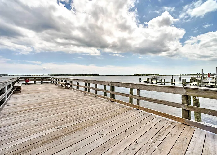 Historic Swansboro Studio W/ Intracoastal View!
