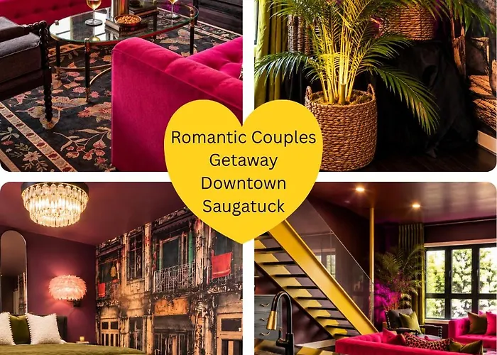Romantic Couples Getaway Downtown Saugatuck Walk Everywhere