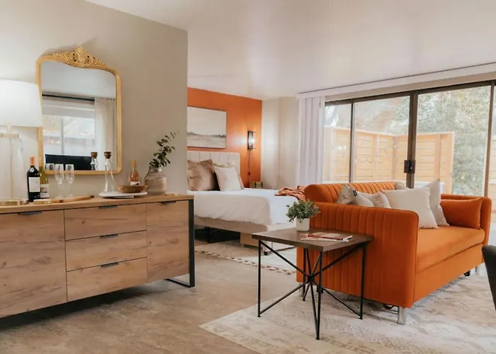Downtown Deluxe Studio - Patio, Walk To Wineries