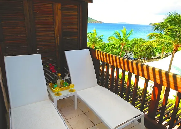 Luxury Beachfront Duplex Villa On Sapphire Beach IV
