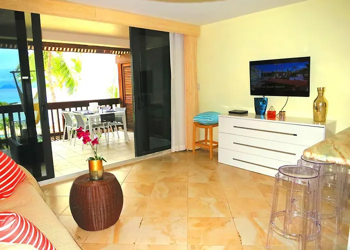 Luxury Beachfront Duplex Villa On Sapphire Beach IV