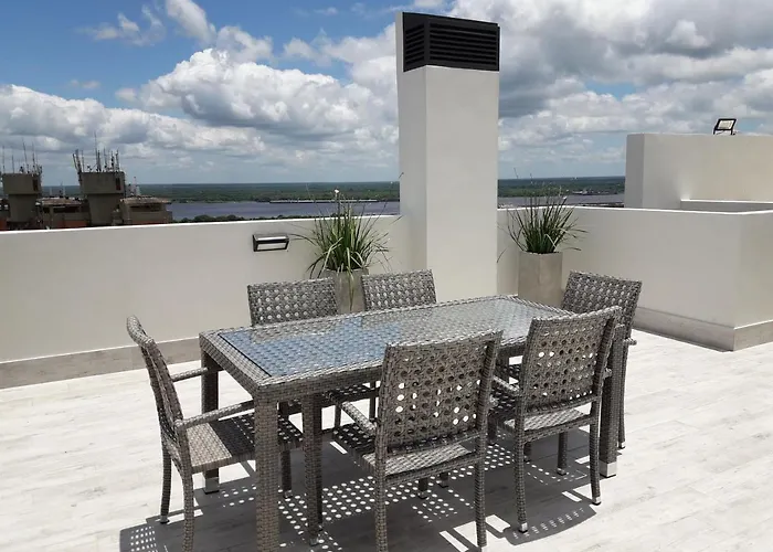 Centro De Asuncion Nuevo Apartamento, Comodo, Seguro, Piscina, Gimnasio Y Parking