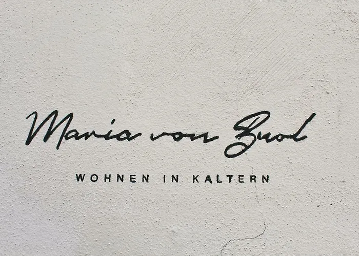 Maria Von Buol - Wohnen In Kaltern