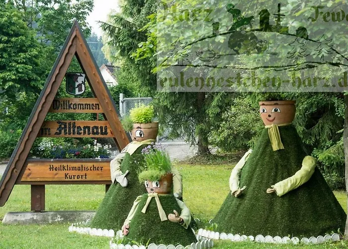 Eulennestchen-Harz Fewo S1 Oder L2 Fuer Single, Paar Oder Familie & Hund Oberharz
