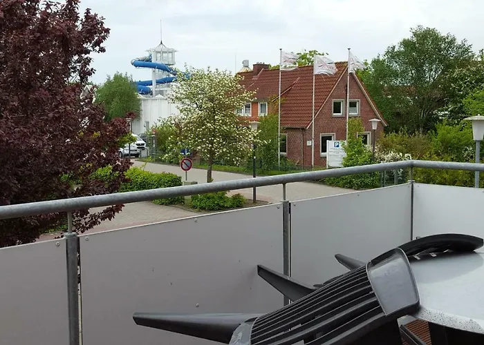Gemuetliche Wohnung 4 Mit Balkon Zu Fuss Zum Strand & Hafen Bensersiel