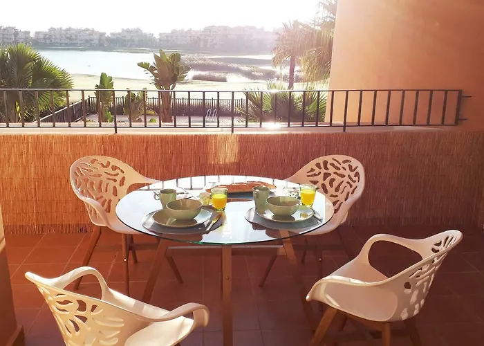 Luxe Appartement On Mar Menor Golf Resort With Padel, Fitness, Wellness Facilities