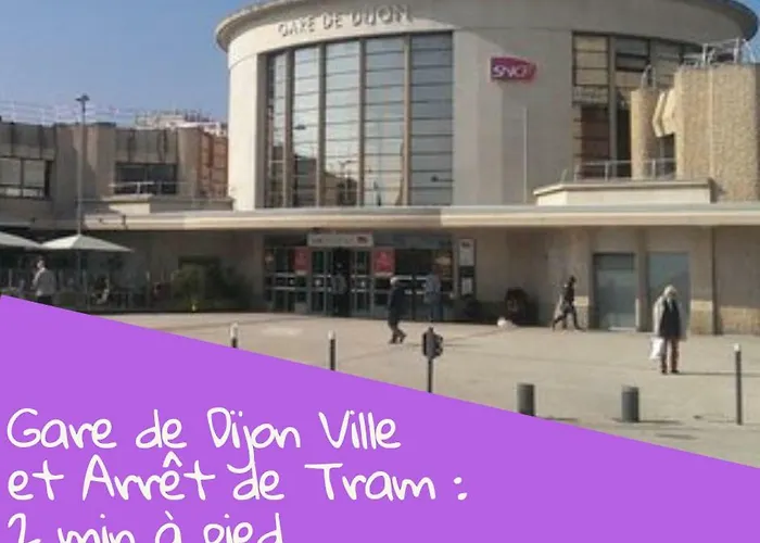 Cosy T2 38M2 - Centre-Ville Dijon- Gare/Darcy